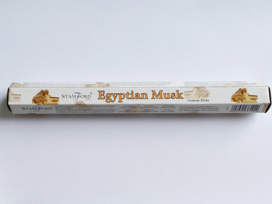 Bâtonnets d'encens naturels "Musc Egyptien"