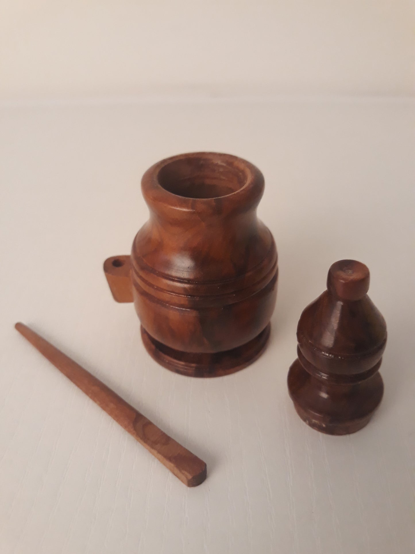 Flacon khôl en bois de Thuya - bioriental