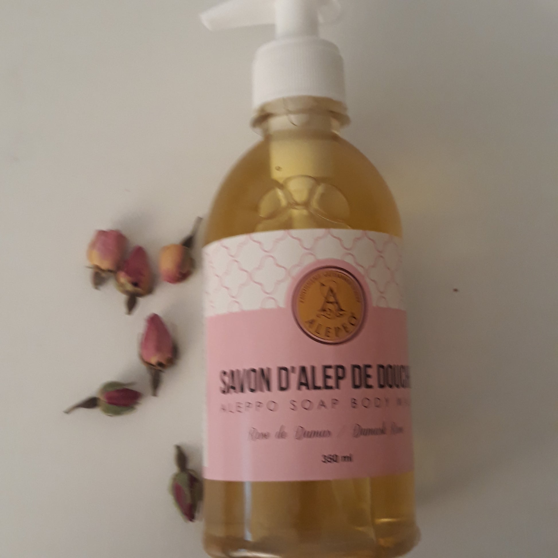 Savon d'Alep liquide à la rose - bioriental