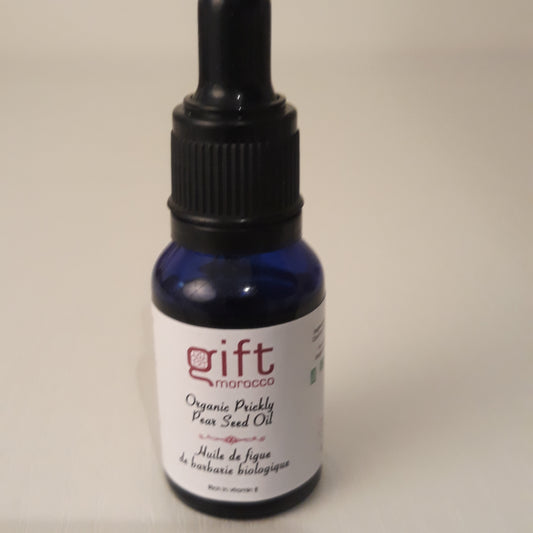 Huile de graines de figue de barbarie Bio - bioriental