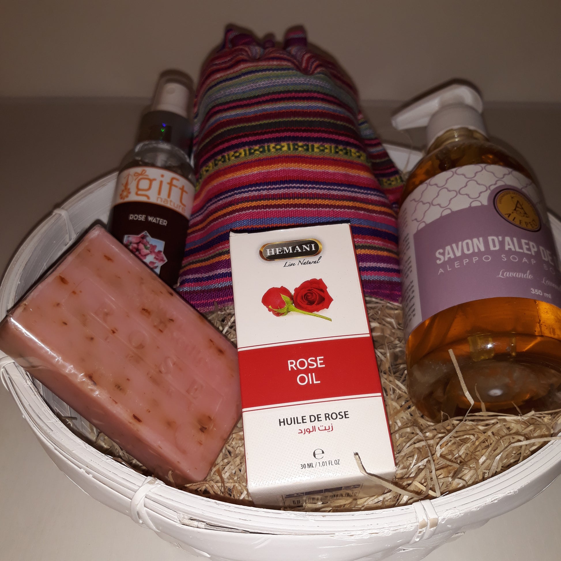 Coffret beauté soin éclat aux roses - bioriental