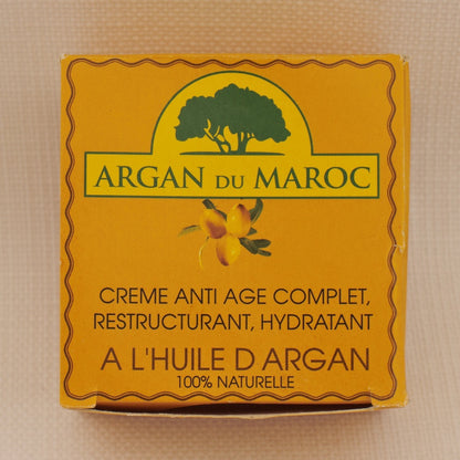 Crème Visage jour et nuit à l'huile Argan - bioriental