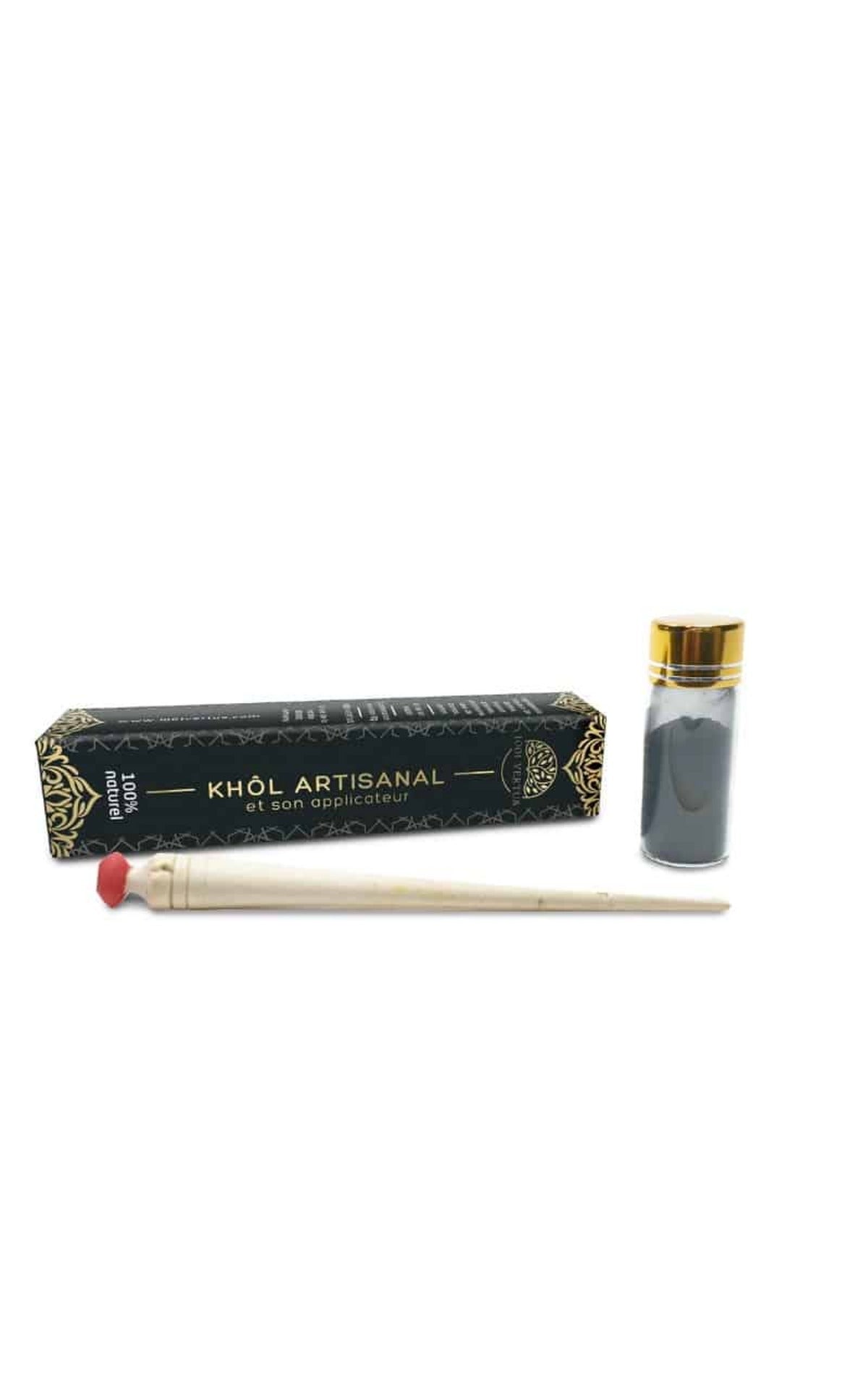 KHÔL ARTISANAL 100% naturel et son applicateur