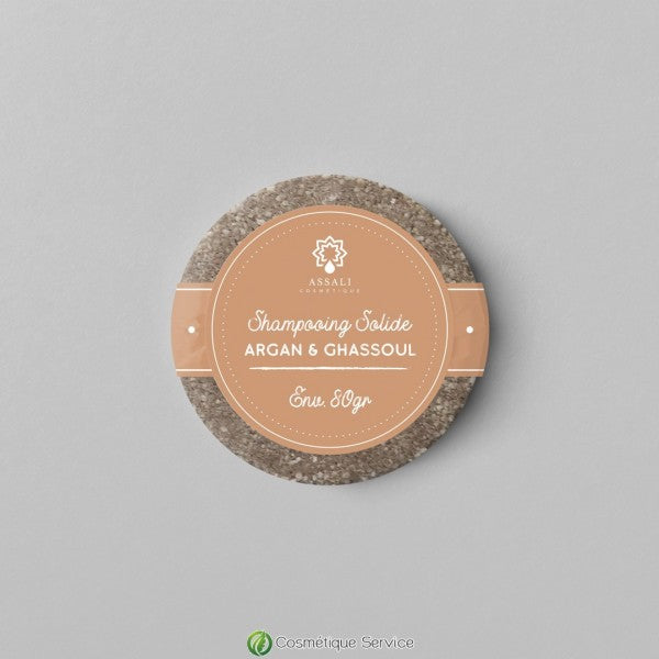 Solid Shampoo with Argan & Ghassoul - ASSALI