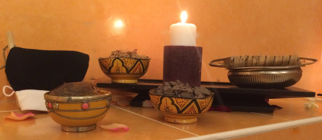 Soin visage, corps et cheveux à réaliser durant votre séance de hammam