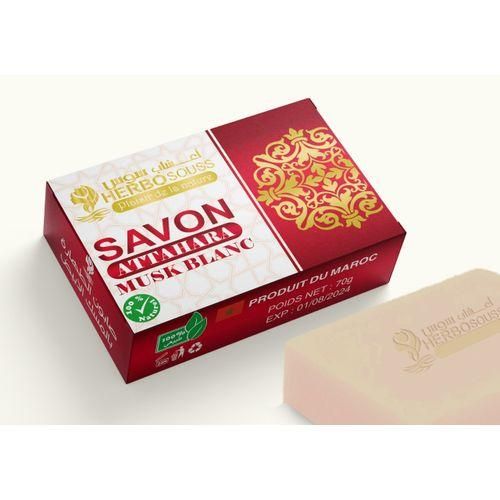 Savon au Musc Tahara 100% naturel - 70 g