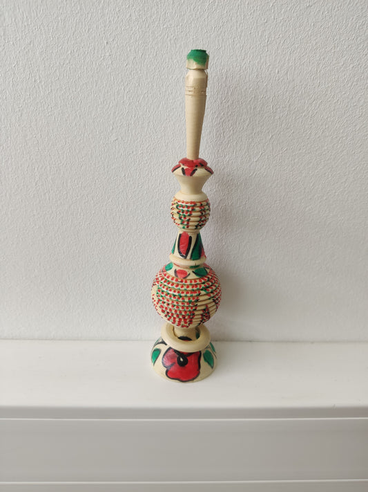 Flacon artisanal en bois pour Khôl