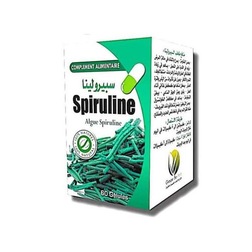 Spiruline de l'Himalaya – 100 % Naturel pour l’Énergie et le Bien-être- 60 gélules