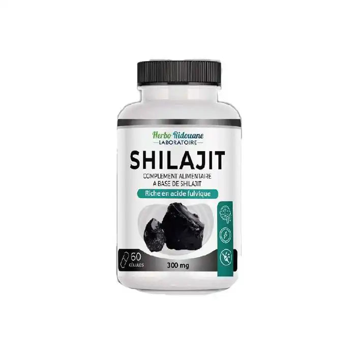 Shilajit Pur – Énergie, la Vitalité et le Bien-être-60 gélules