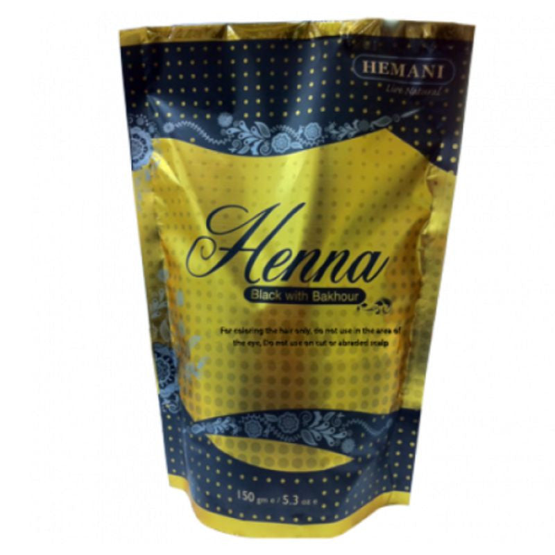 Henné en poudre Noir Naturel – Soin Colorant Végétal pour Cheveux