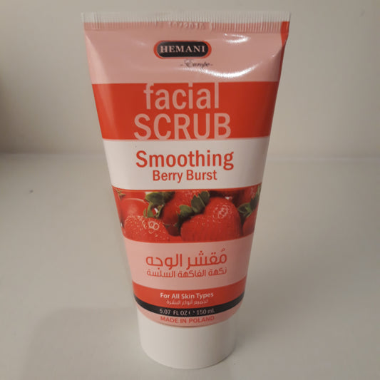 Gommage facial à la fraise, framboise et baie de goji - bioriental