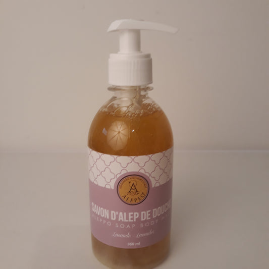 Gel douche d'Alep liquide lavande - bioriental