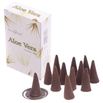 Cônes d'encens Aloe Vera