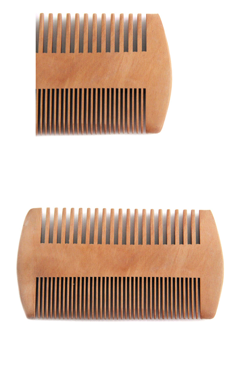 Peigne en bois barbe et cheveux - bioriental