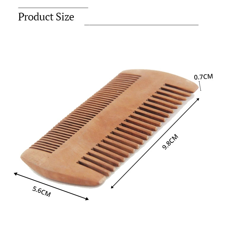 Peigne en bois barbe et cheveux - bioriental