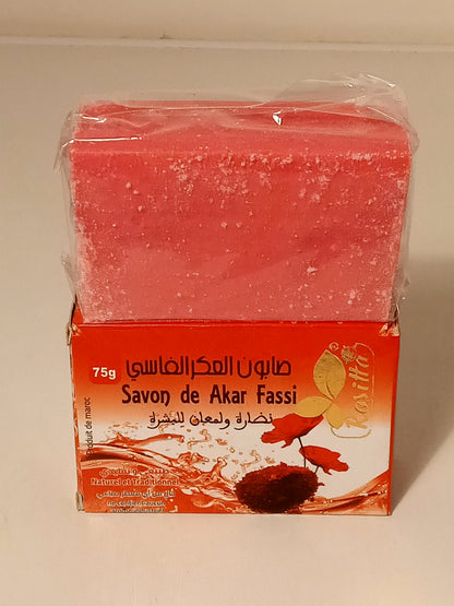 Savon  à la poudre de coquelicot