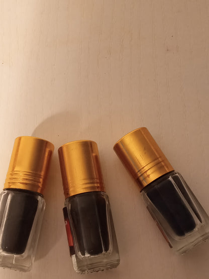 Moroccan makeup kit: 3 kohls, glass kohl bottle and akker fassi