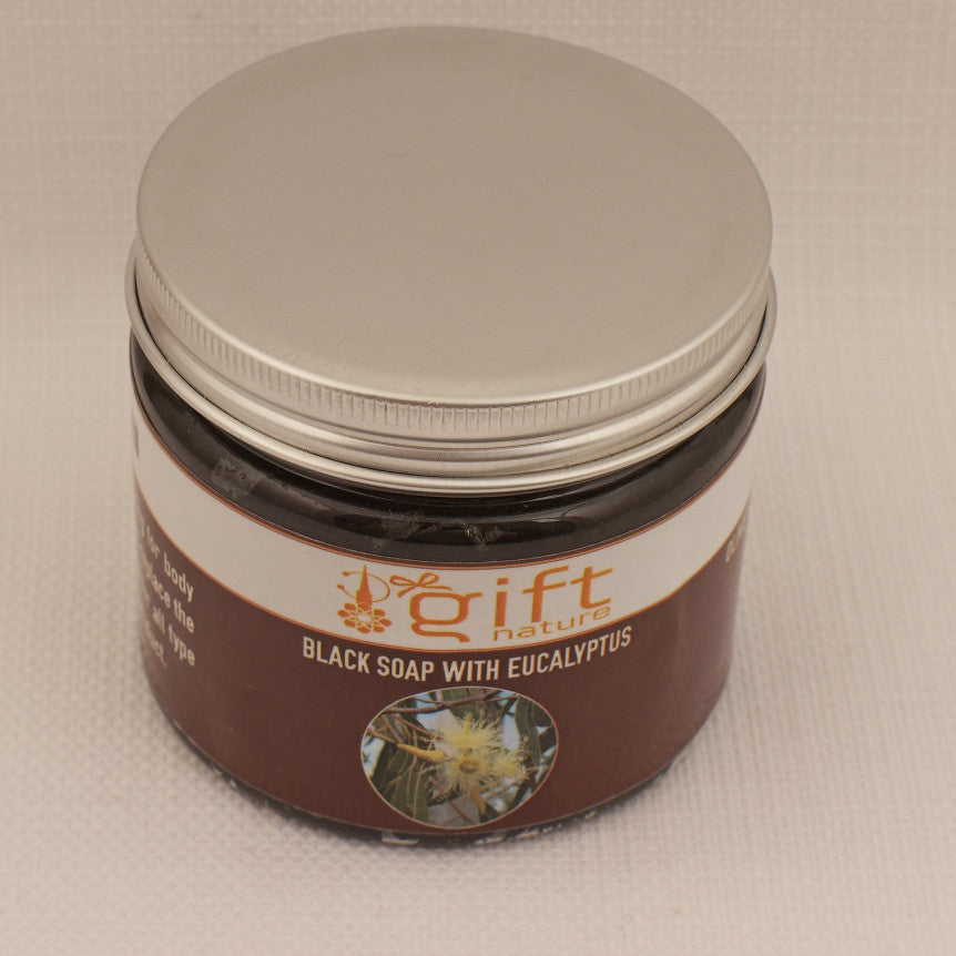 Savon noir à l'eucalyptus - bioriental