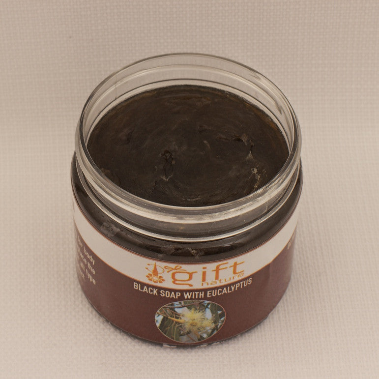 Savon noir à l'eucalyptus - bioriental