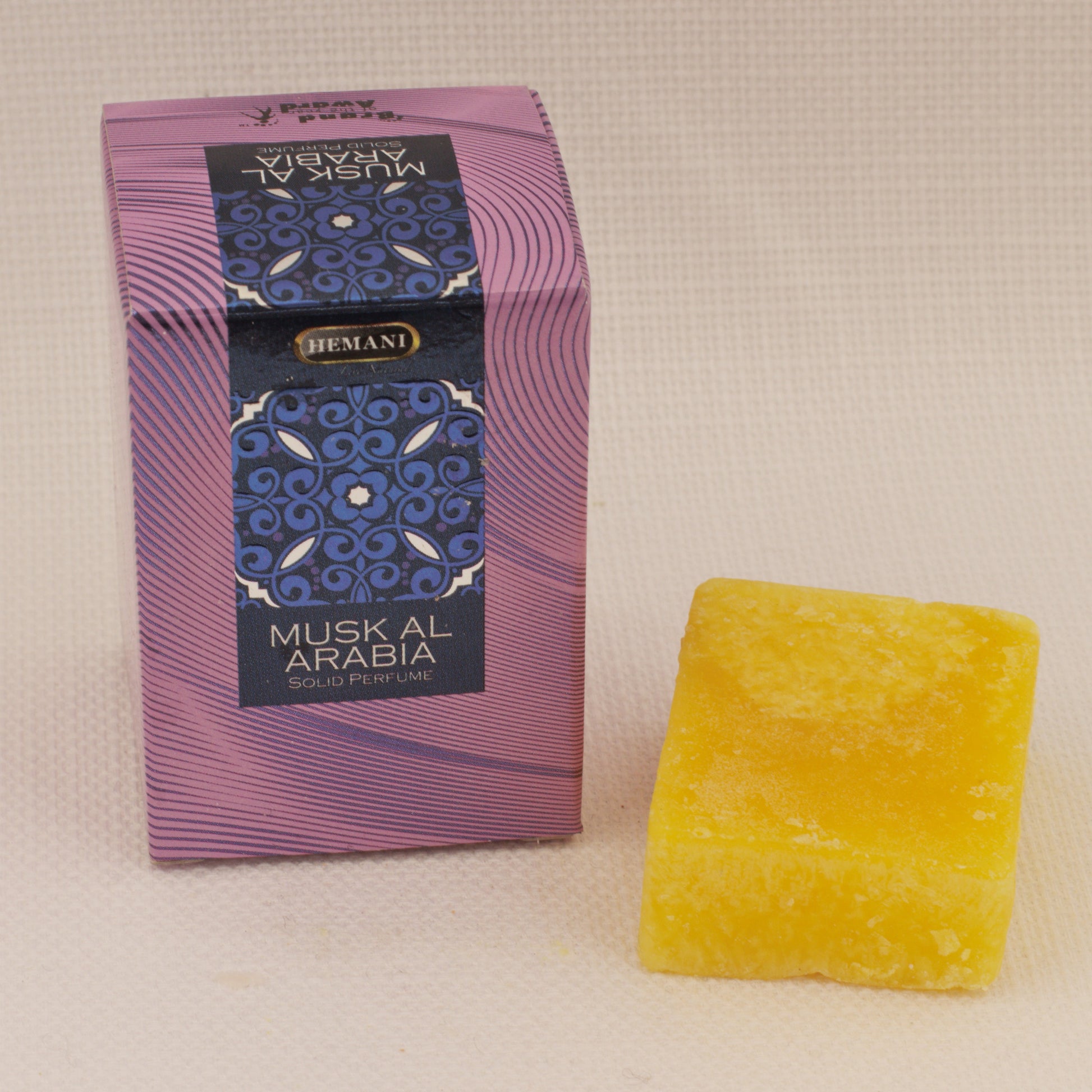 Parfum solide musc jaune 100% naturel - bioriental