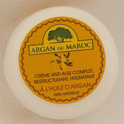 Crème Visage jour et nuit à l'huile Argan - bioriental