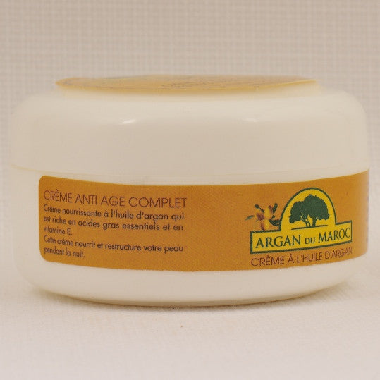 Crème Visage jour et nuit à l'huile Argan - bioriental