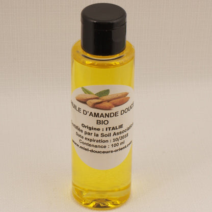 Huile d'amande douce Bio - bioriental