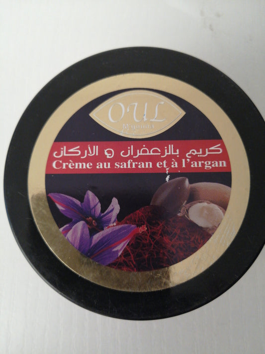 Saffron and argan cream