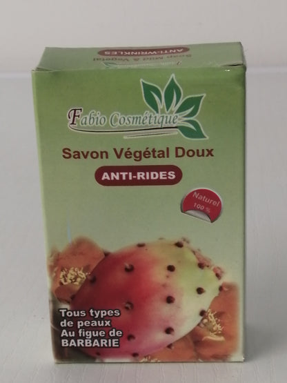Savon végétal à l’huile de figue de Barbarie 100 g