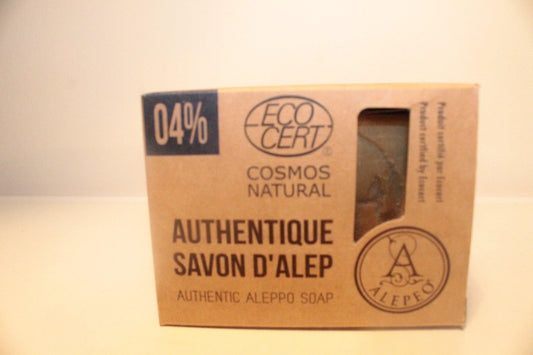 Savon d'Alep 4% Bio - bioriental