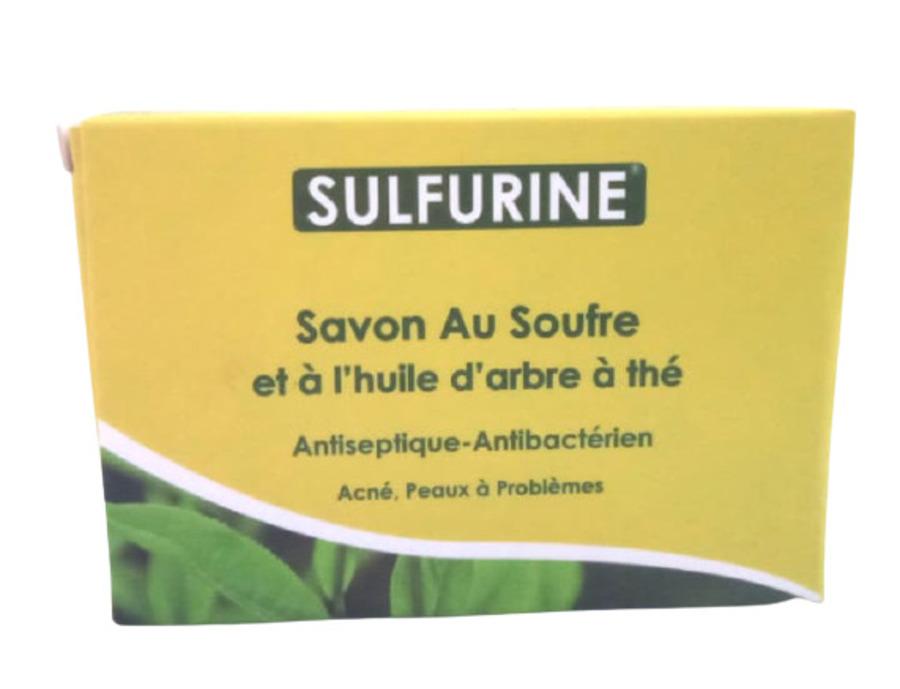 Savon au soufre et à l'huile d'arbre à thé - 80 g