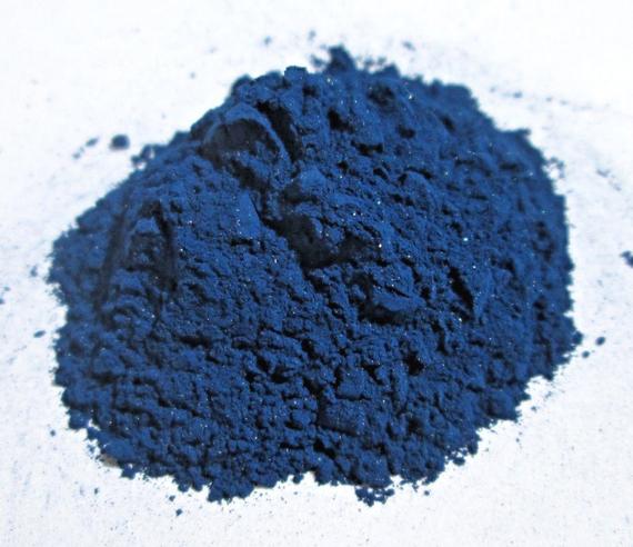 Lot de khôl en poudre: noir, gris pailleté et bleu indigo - bioriental
