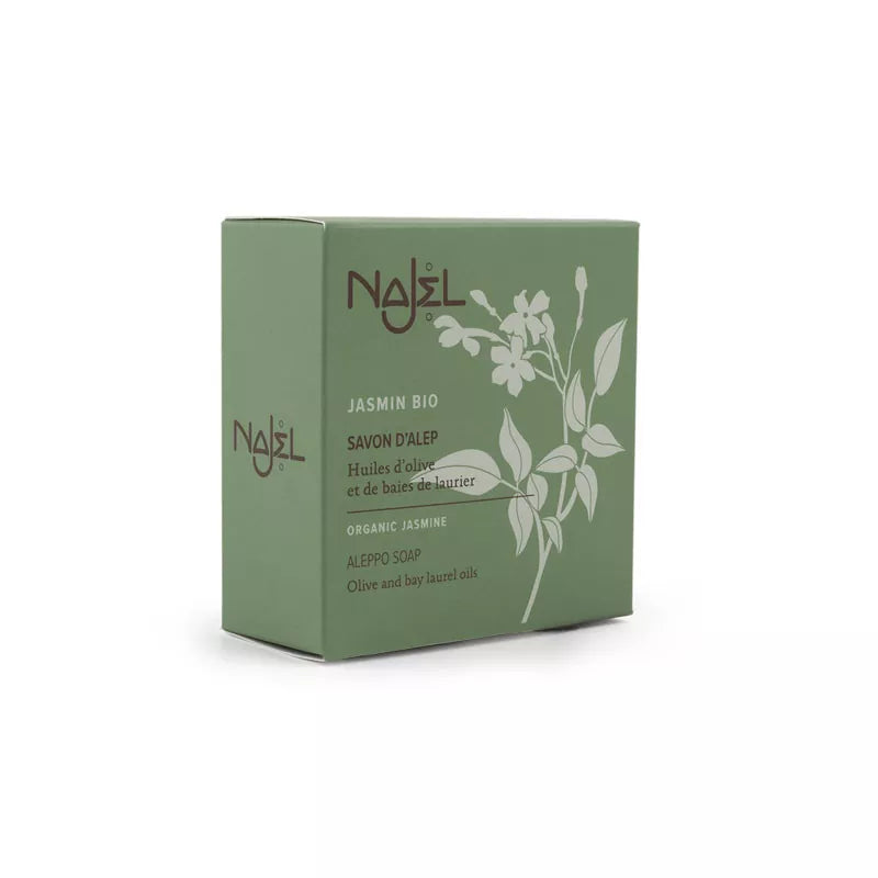 Savon d'Alep au Jasmin BIO - Najel - 100 g