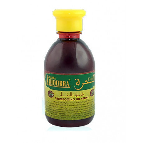 Shampoing naturel au Henné Al Hourra- 250 mL- (Maroc)